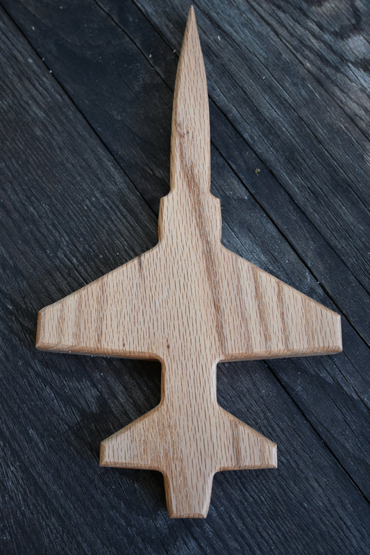 Second T-38 Talon 12" Wood Silhouette