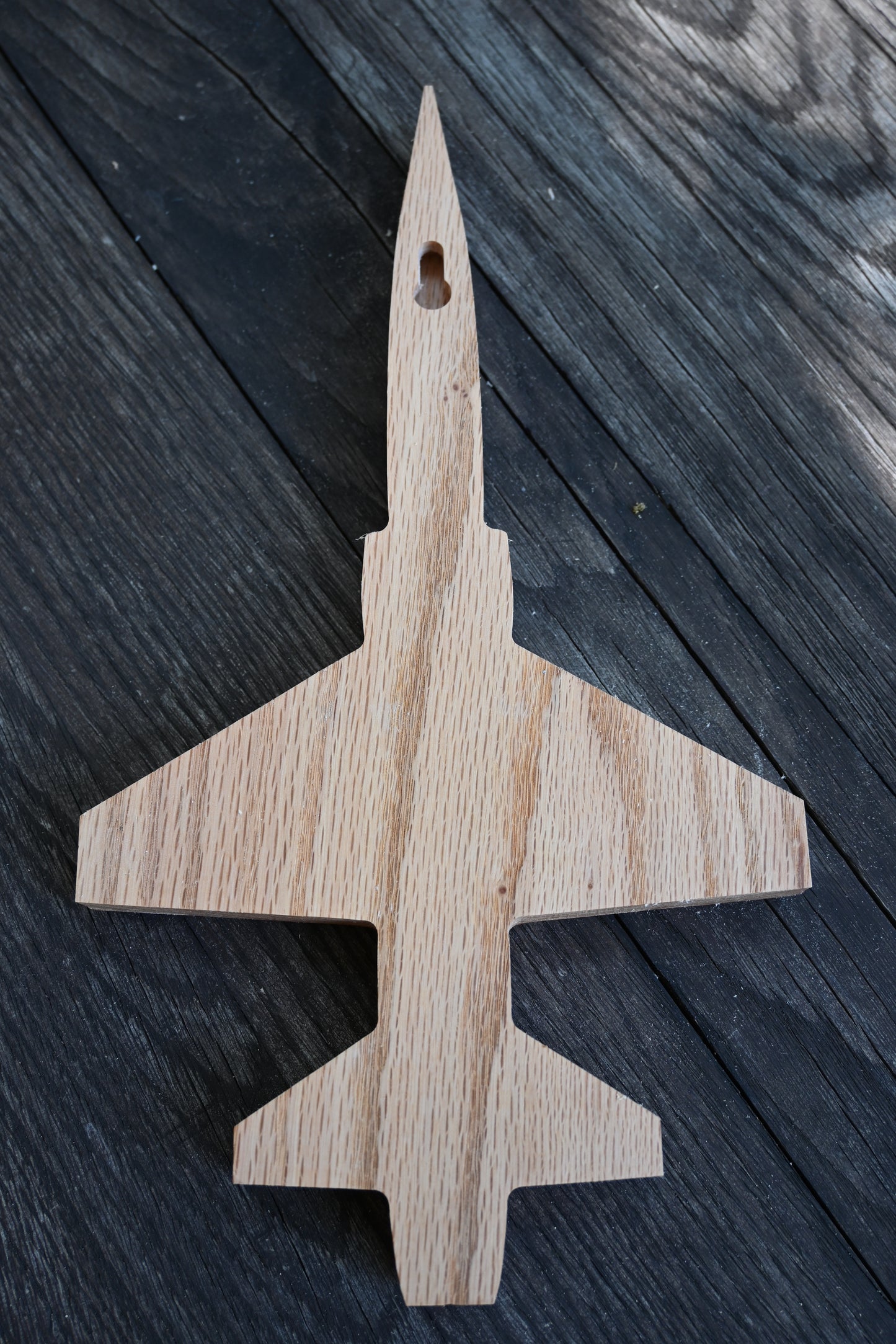 Second T-38 Talon 12" Wood Silhouette