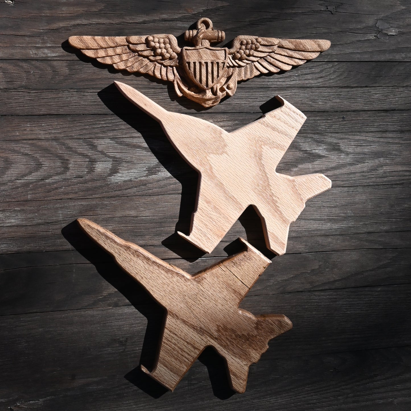 F/A-18 Super Hornet 12" Wood Silhouette