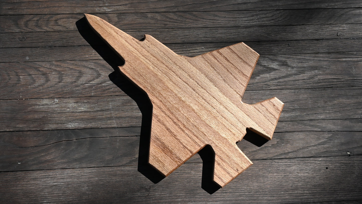 F-35 Lightning II 18" Wood Silhouette