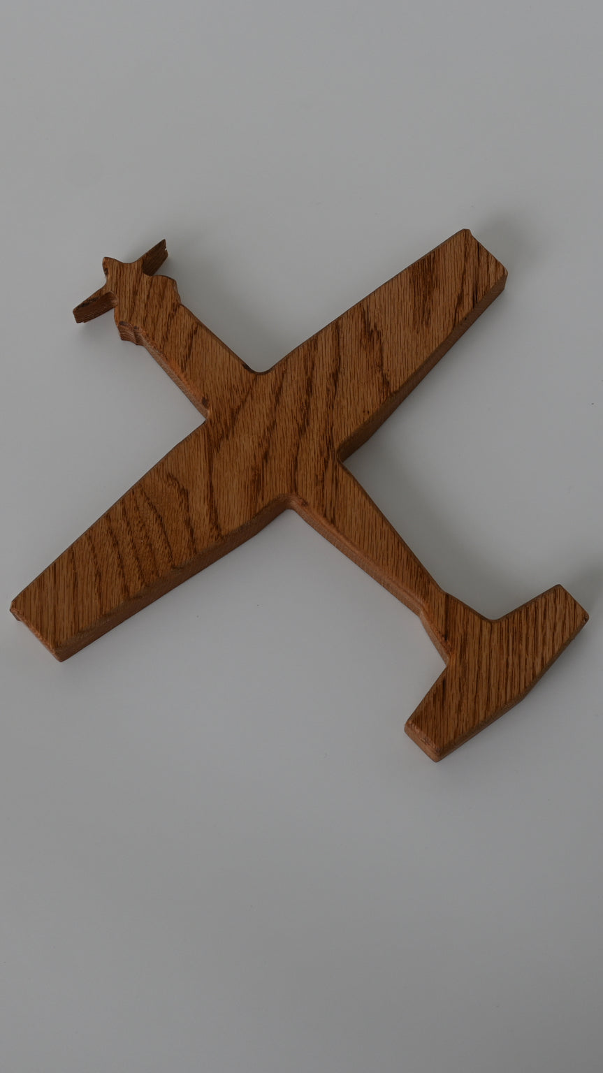 T-6 II Texan 12" Wood Silhouette