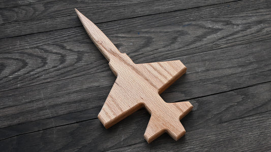 T-38 Talon 12" Wood Silhouette