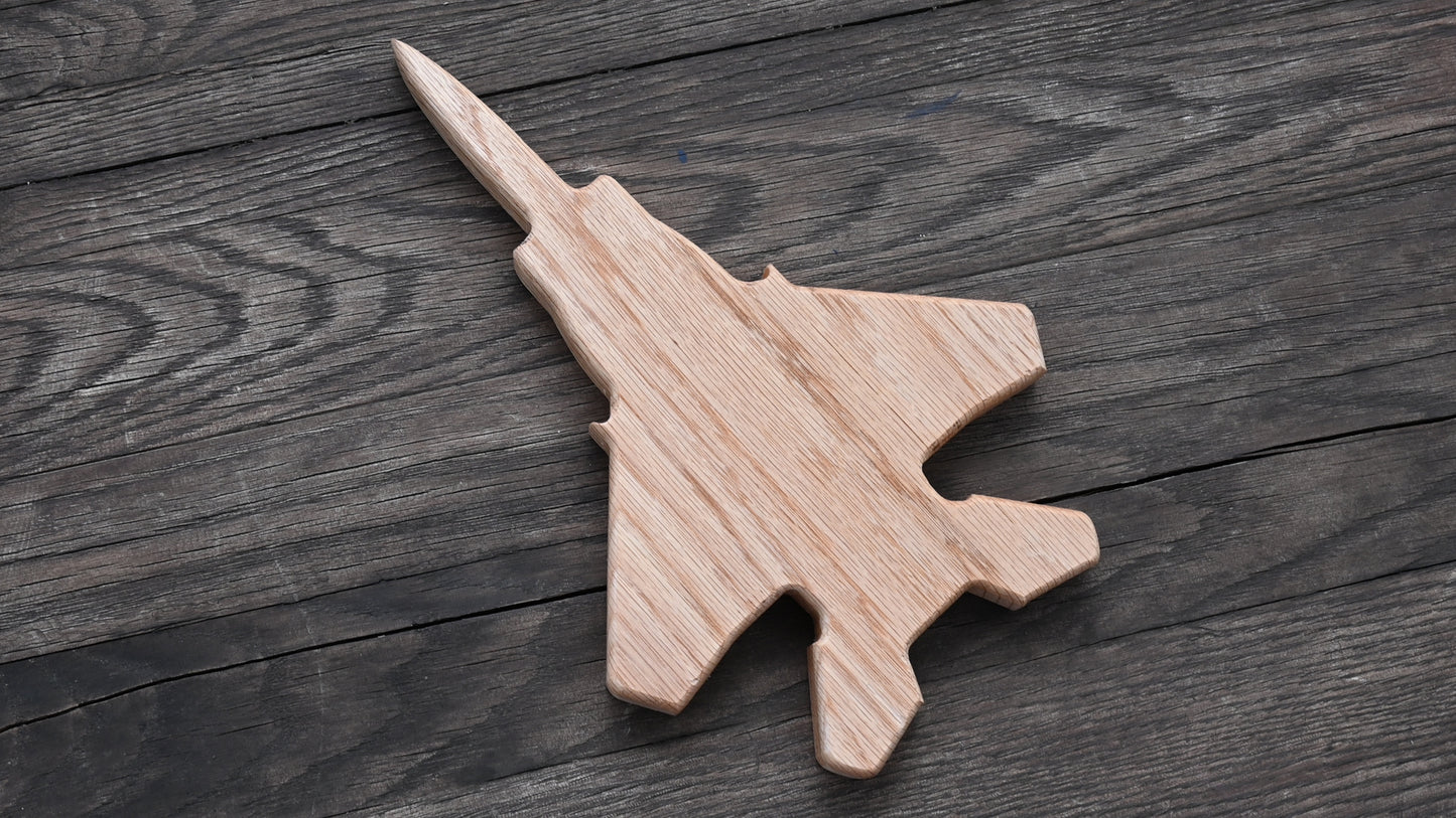 F-15 Eagle 12" Wood Silhouette